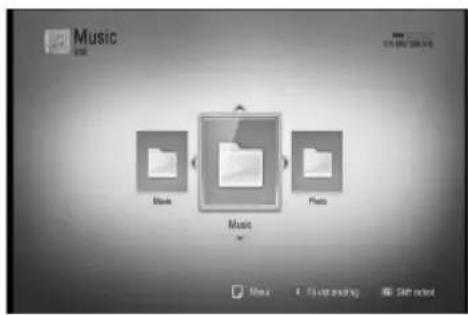 LG BD560 - Sådan lytter du til musik - 3