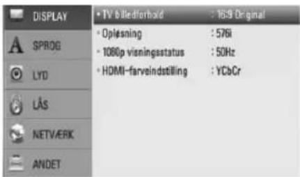 LG BD560 - Indstilling af opløsning - 2