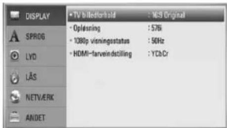 LG BD560 - Justering af Indstillinger - 3