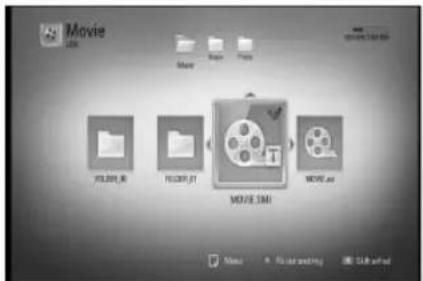 LG BD560 - Sådan vælger du en undertekstfi MOVIE - 1