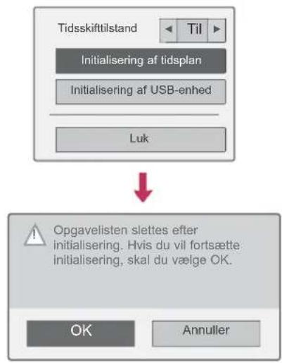 LG 60PZ950W - Initialisering af opgaveliste - 1