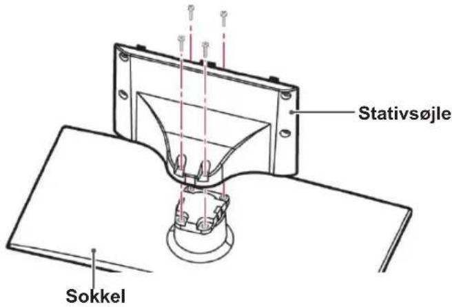 Stativsøjle Sokkel