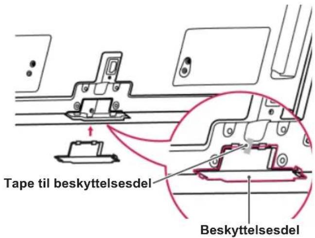Tape til beskyttelsesdel Beskyttelsesdel