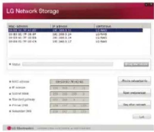 LG N2B1DD2 - <"NAS Detector" anvendelse> - 4