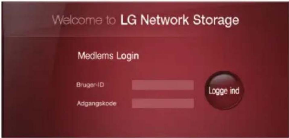 LG N2B1DD2 - < Anvende LG Network Storage webmenuen > - 2