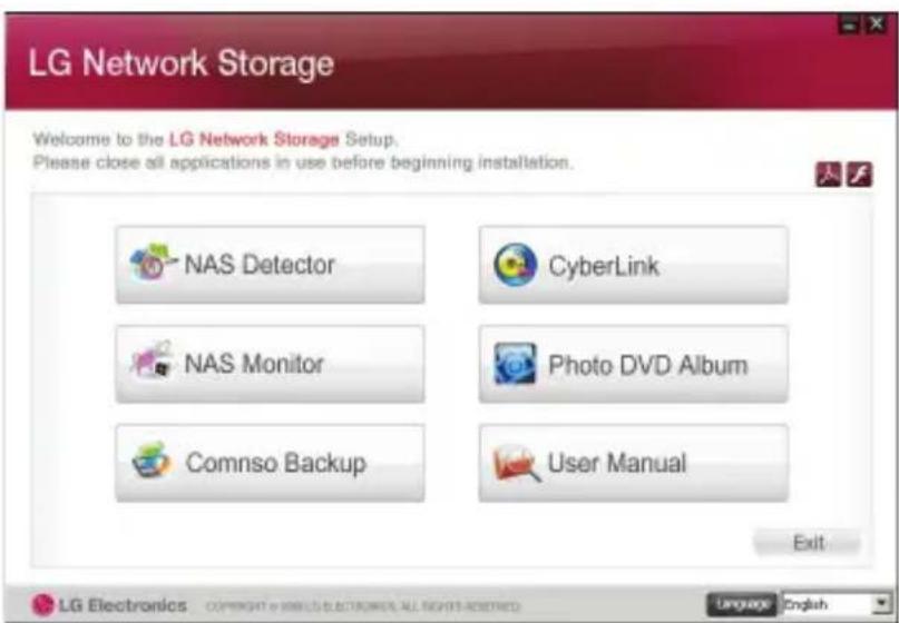 LG N2B1DD2 - PC applikationsprogram installation - 1