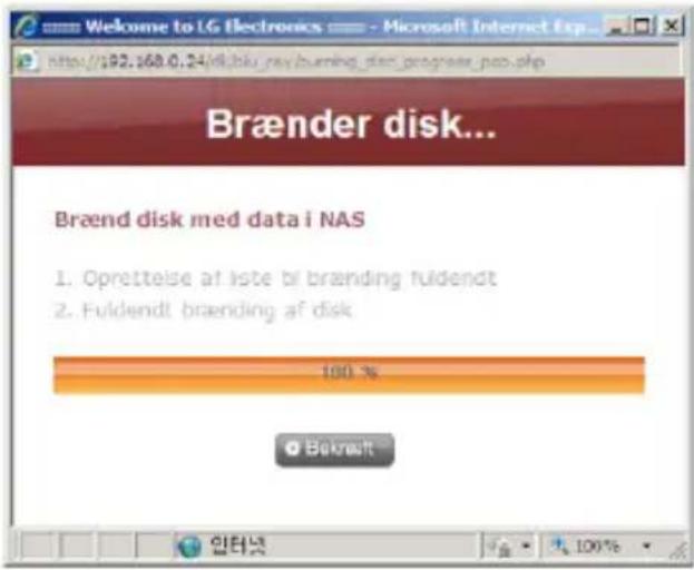 LG N2B1DD2 - Anvendelse af LG Network Storage webmenuen (for LG Network Storage administratorer) - 2