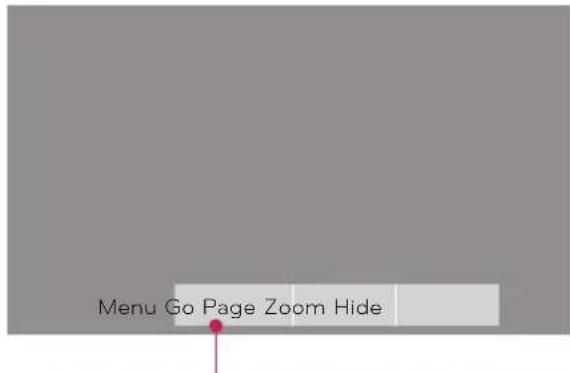 Menu Go Page Zoom Hide