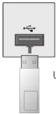 LG HW300G - Tilslutning af USB-lager-enheder - 1