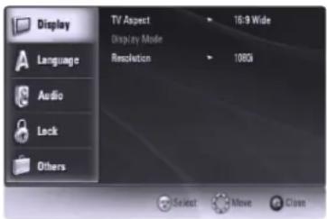LG BH100 - Menuen Display (vis) - 1
