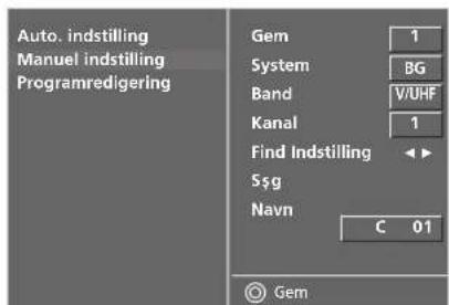 LG 37LF65 - TILSKRIVE ET STATIONSNAVN (I ANALOG TILSTAND) - 3