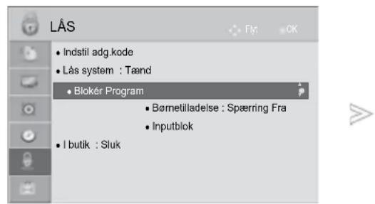 LG 32LD420 - BLOCK PROGRAMME (BLOKÉR PROGRAM) - 1