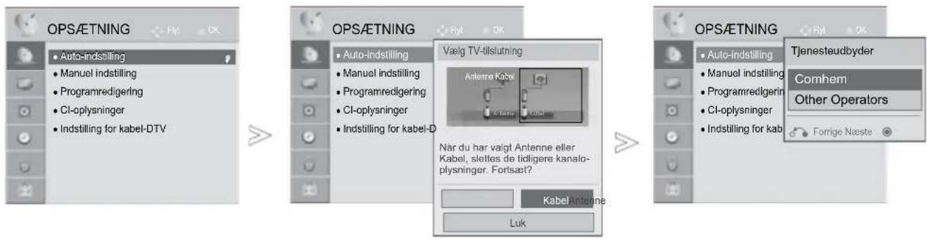LG 32LD420 - Valg af kabel - 1