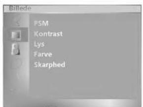 Billede PSM Kontrast Lys Farve Skarphed