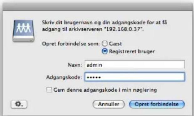 LG N1A1DD1 - 7-2. Brug af netværk Tilslutning til MAC OS - 3