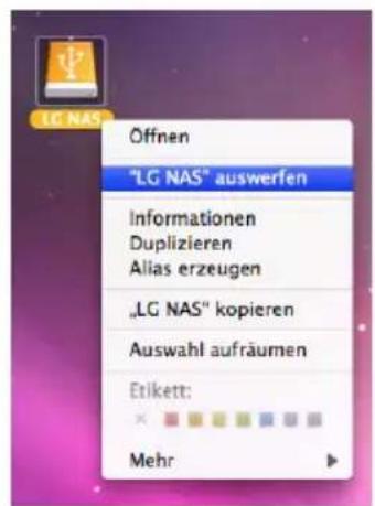 LG N1A1DD1 - 3-4. Funktionsvælger Fjernelse af eksternt HDD - 2
