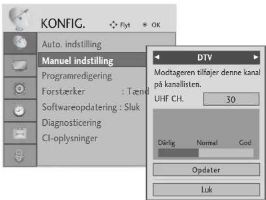 LG 264000 - VALG OG JUSTERING MED MENUER PÅ SKÆRMEN - 7