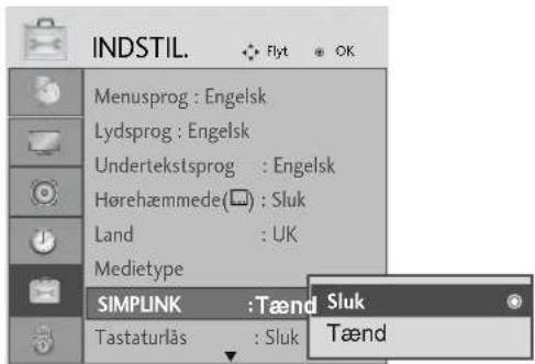 LG 264000 - ■ Visning af tabellen med foretrukne programmer - 4