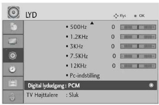 LG 264000 - VALG AF DIGITAL LYDUDGANG - 1