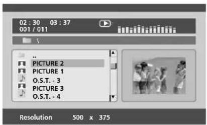 LG 264000 - Valg af billede Rotation - 2