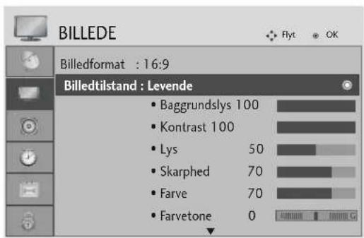 LG 264000 - Forvalg af billedtilstand - 1