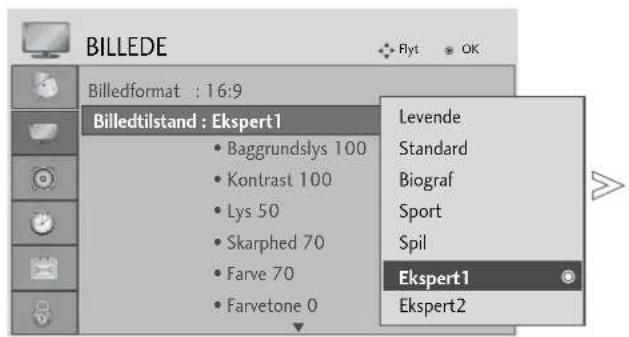 LG 264000 - Billedindstilling – Ekspert Control (Ekspertstyring) - 1