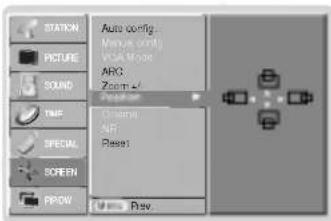 LG 42PX3RV - Skærmposition - 1