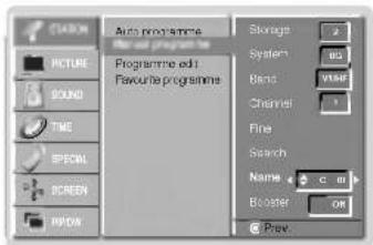 LG 42PX3RV - Finindstilling - 2