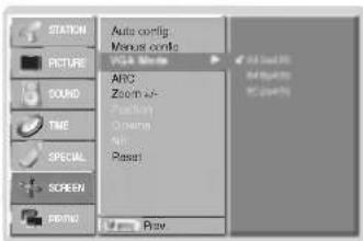 LG 42PX3RV - Vælger Wide VGA/XGA-modus - 1