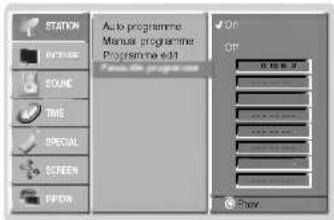 LG 42PX3RV - Spring et kanalnummer over - 2