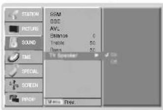 LG 42PX3RV - TV-højtaler - 1