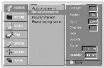 LG 42PX3RV - Finindstilling - 3