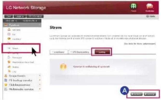 LG Network Storage Strøm • Unrealized • UPS-Demidicalling • Linking Constant & redefining of optional A Browse Remove