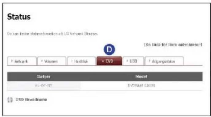 LG N1T1DD1 - Bekræfte indstilling af status og information - 1