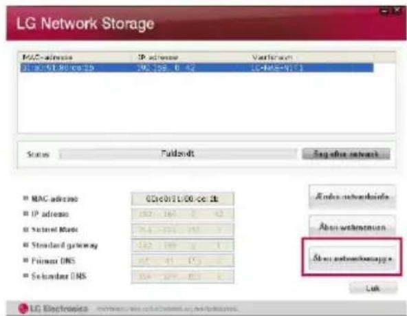 LG N1T1DD1 - 6-1. Brug af Network Storage Brug af NAS Detector - 2