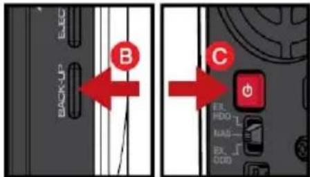 BACK-UP B C ER, HDD- L NAD- EX. ODD