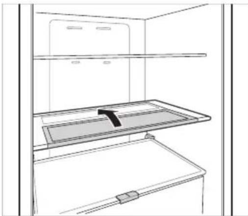 LG GBP31DSLZN - Taitettava hylly - 1