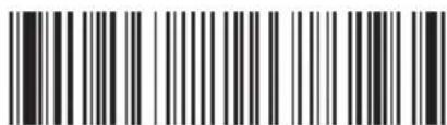 Black and white barcode image with vertical lines and a small number '1' at the bottom right.