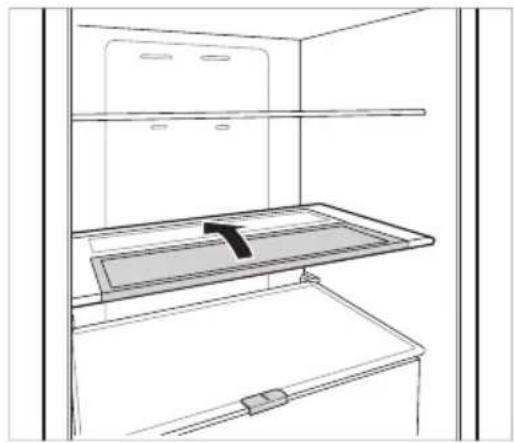 LG GBB72MCDZN - Folding Shelf - 1