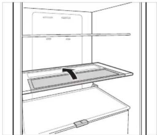 LG GBB62PZFFN - Estante plegable - 1