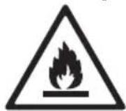 LG GBB62PZFFN - Riziko požáru a hořlavých materiálů - 1