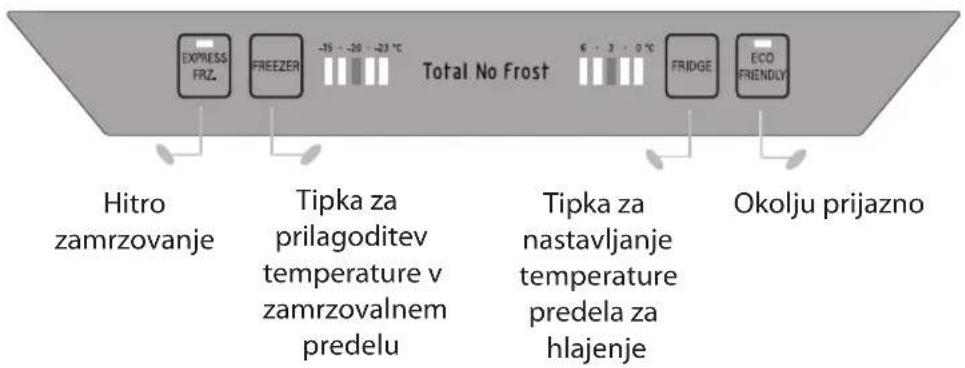 LG GBB539SWCWS - Prikazovalna plošča za nadzor temperature - 2