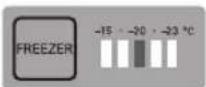 LG GBB539SWCWS - Ajuste de la temperatura del compartimento del frigorífico y congelador - 7