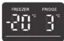 LG GBB539SWCWS - Justera temperatur i kyl-och frysdelen - 5