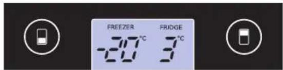 FREEZER FRIDGE -20°C 3°C