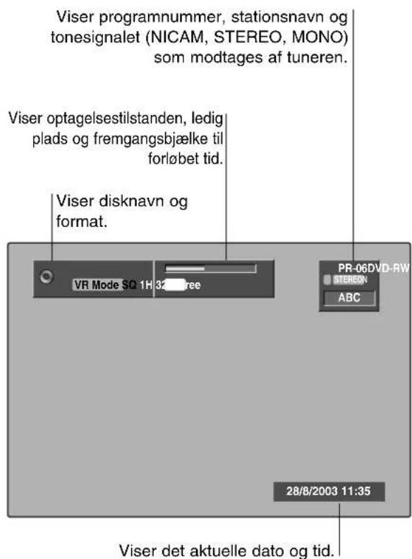 LG DR4810 - Fremvisning af informationer mens man ser tv - 1