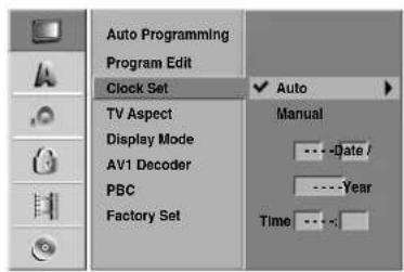 LG DR4810 - Automatisk tidsindstilling - 1