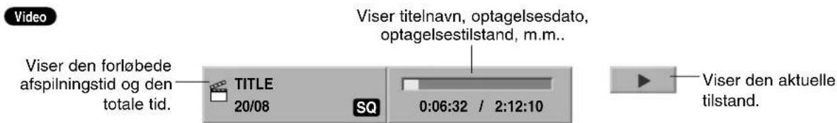 LG DR4810 - Fremkalde diskinformationer på skærmen (fortsættelse) - 2