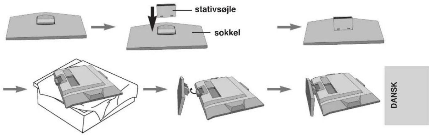 LG 15LS1R - MONTERING PÅ SOKKEL - 1