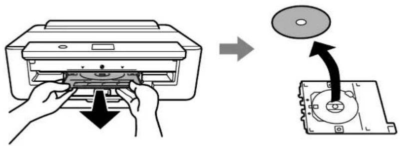 EPSON Expression Photo HD XP-15000 - Udtagning af en cd/dvd - 1